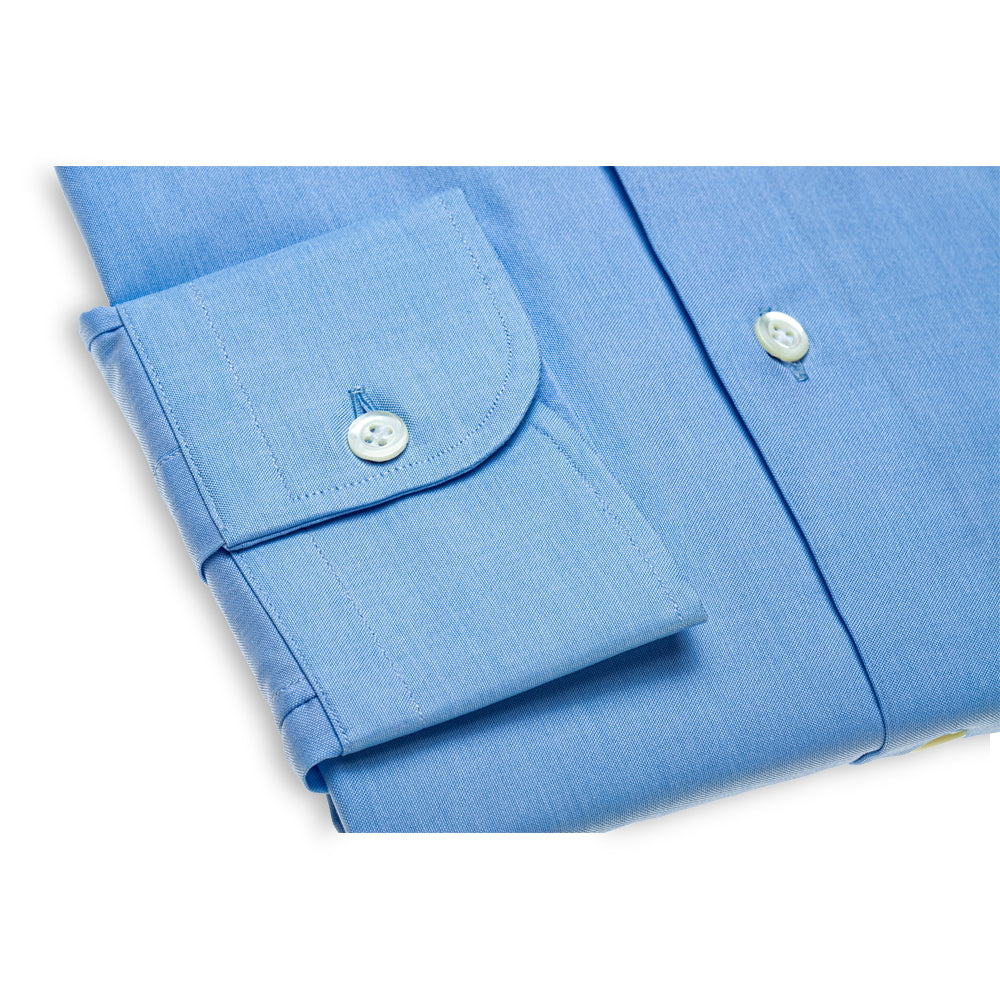 Classic Cotton Blue Shirt For Men Online Sale - Jose Real Shoes