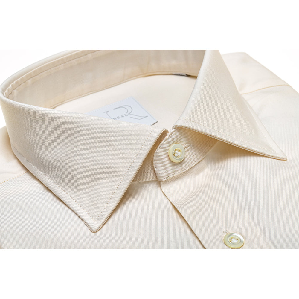 Classic Stresa Twill Beige Shirt For Men Online Sale - Jose Real Shoes
